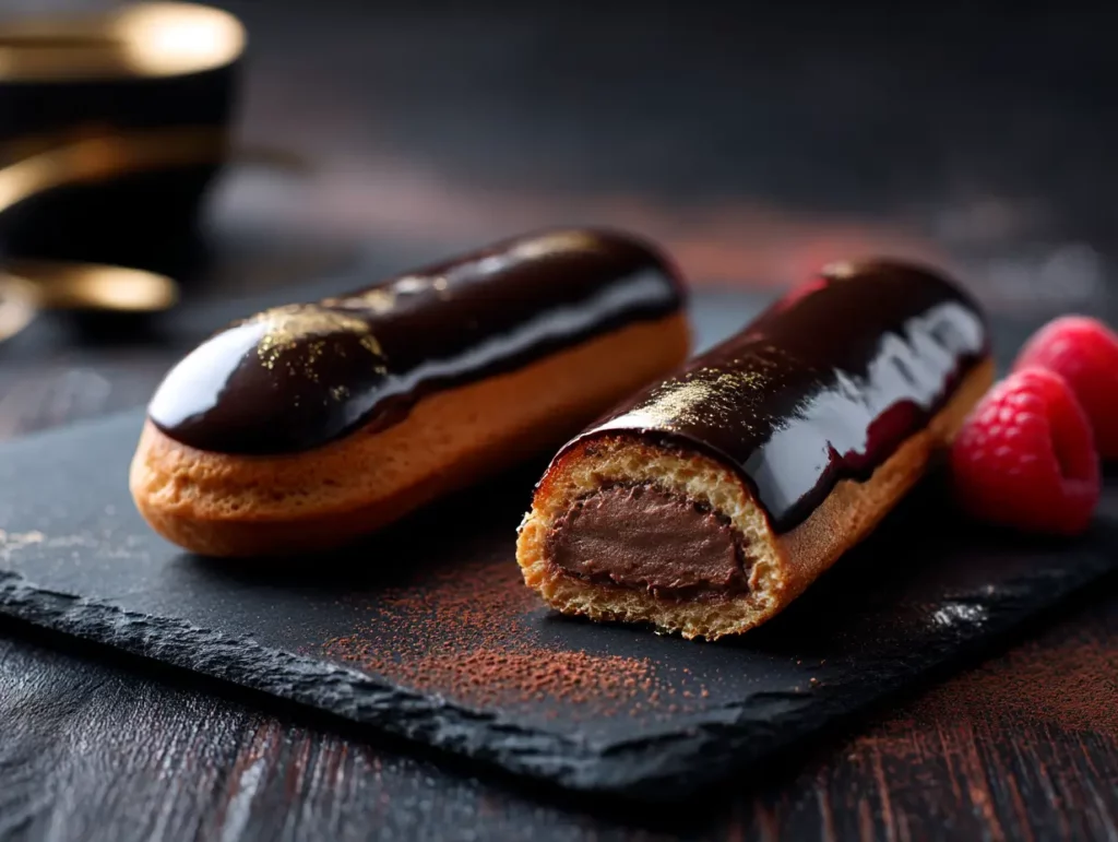 Pâtisserie Eclair au chocolat